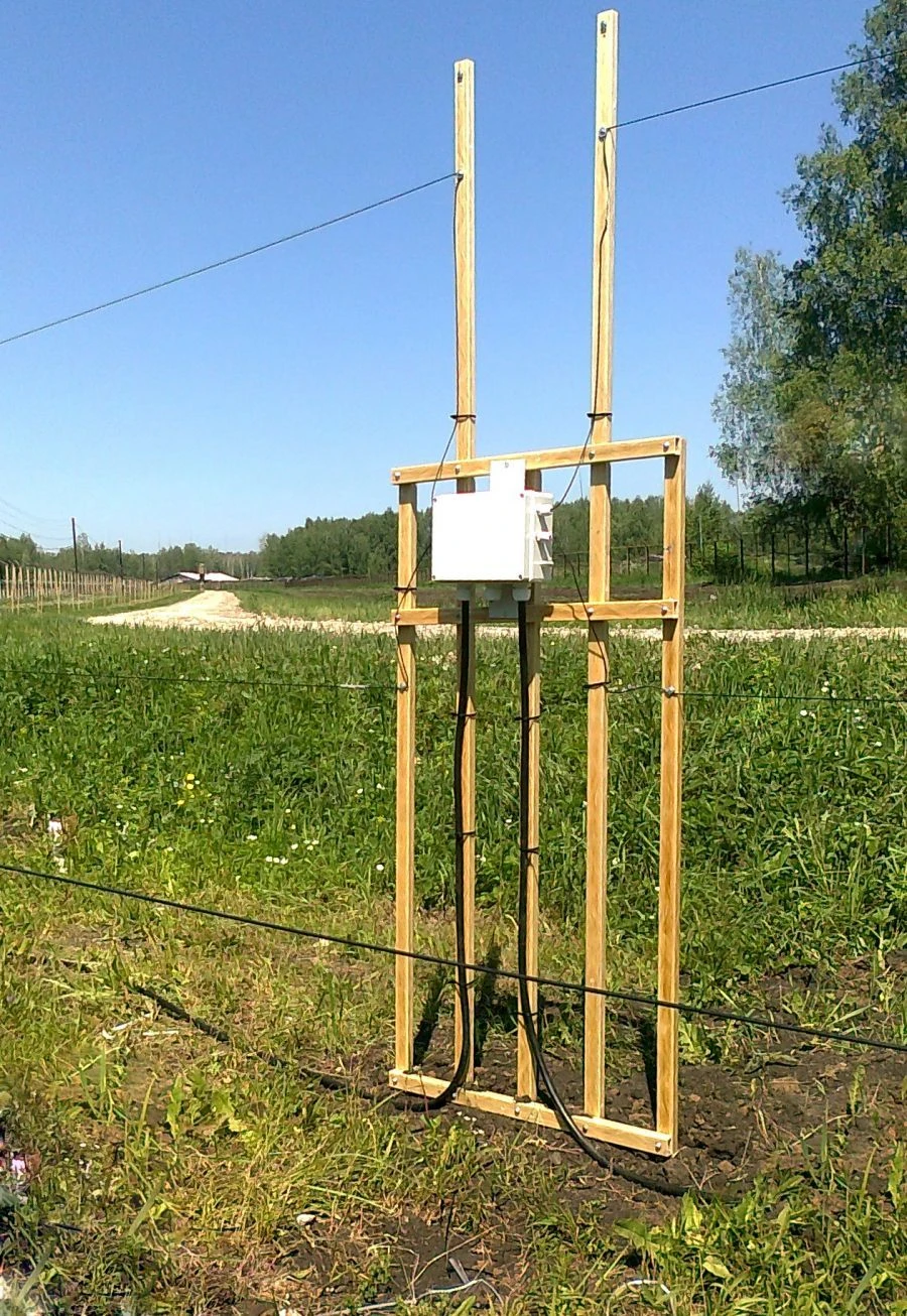 Охранный линейный проводноволновой извещатель «ТРАССА» 