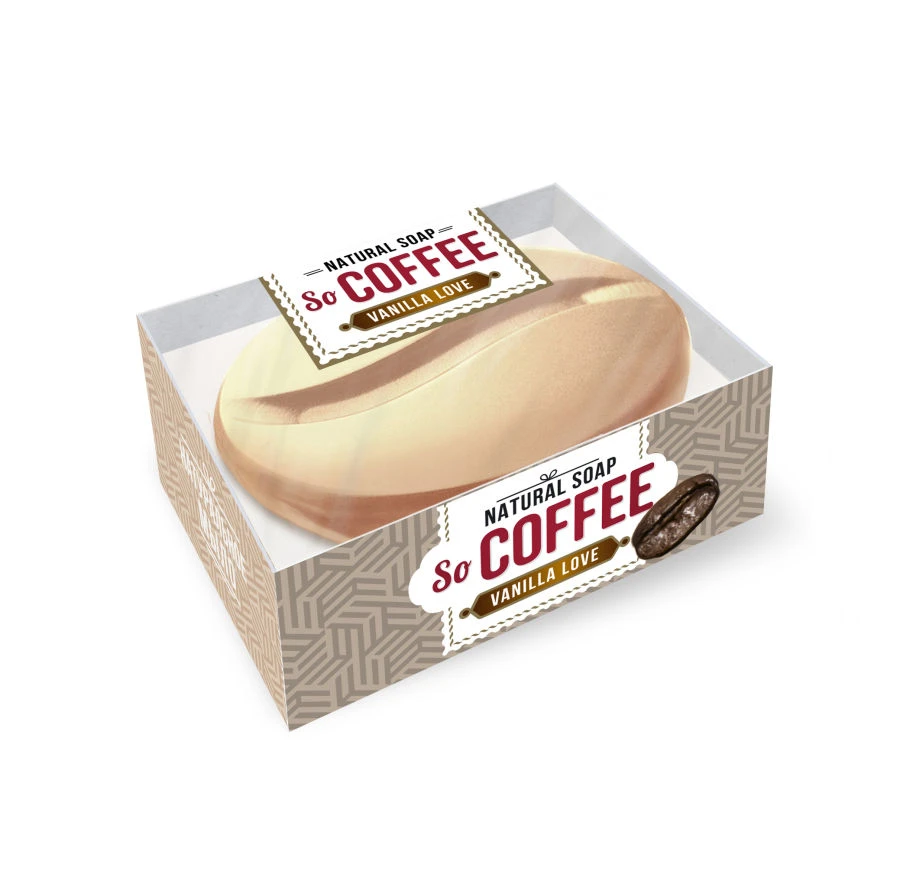 صابون صلب "So COFFEE Vanilla Love