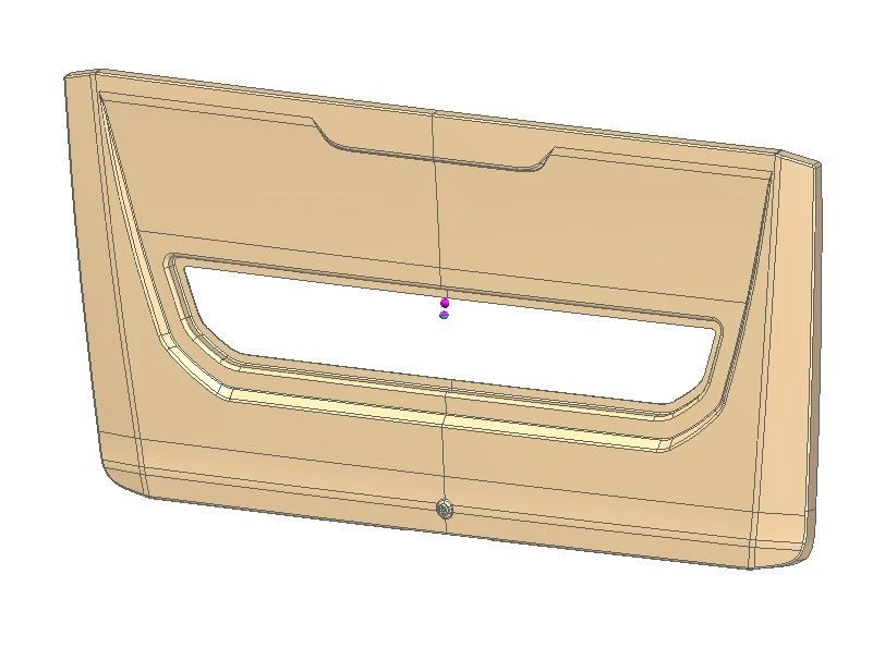 Motorcycle Compartment Hood for LiAZ 529222 Component 529222-5601280