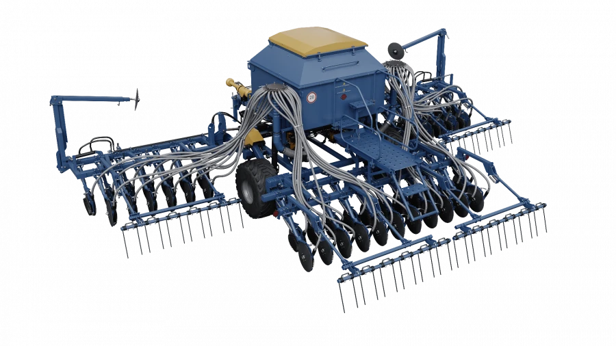 Pneumatic Seeder PM4 S-7.2 for Seeds and Fertilizers