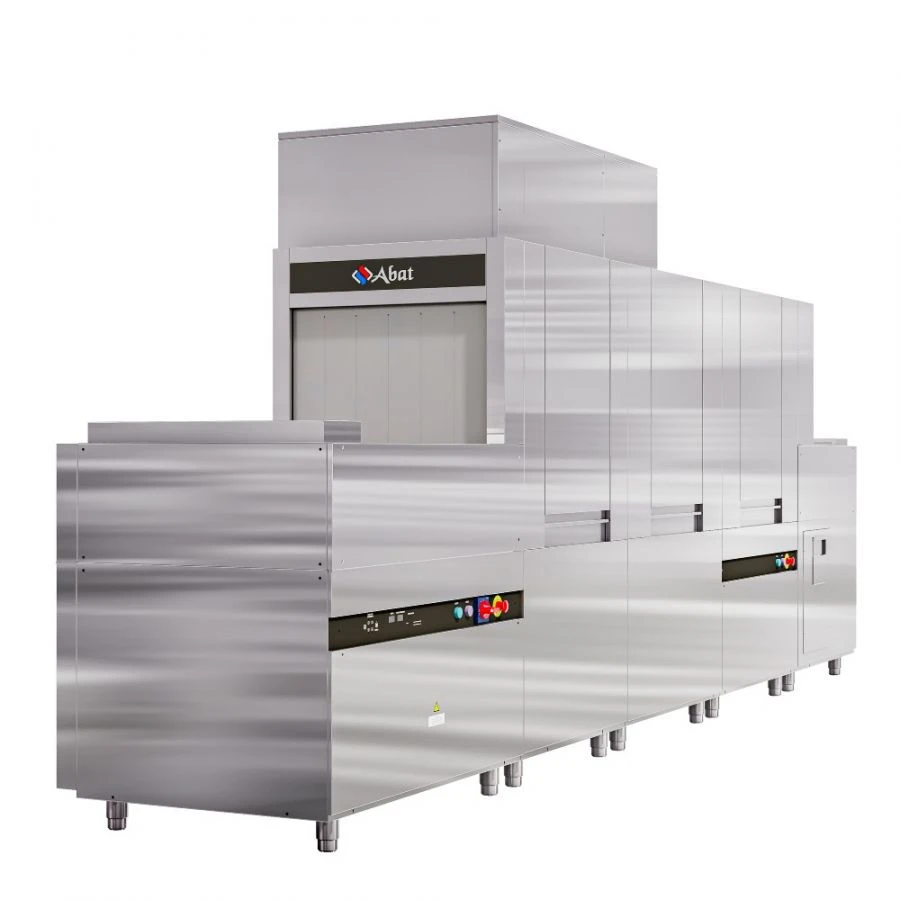 Electric Tunnel Dishwasher MPT-2000k for High Volume Washing
