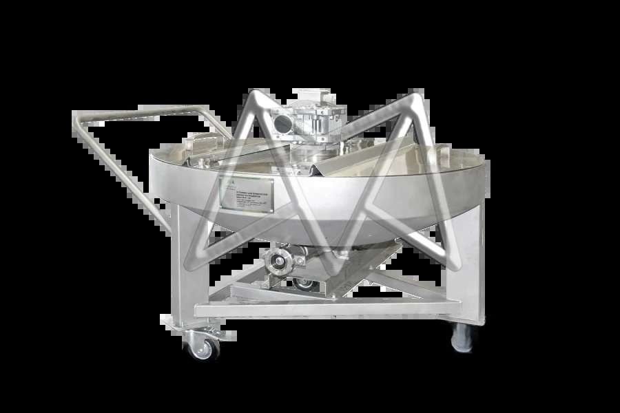 وحدة المعالجة الحرارية للمواد الغذائية مع وظيفة الخلط طراز P8-ВС