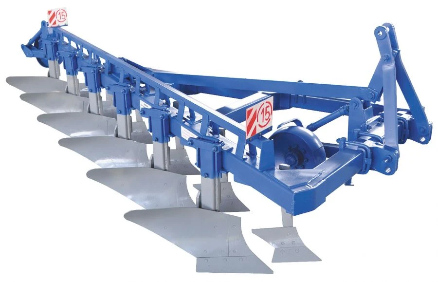 Heavy-Duty Mounted Plow PNU-6x35 for Soil Tillage