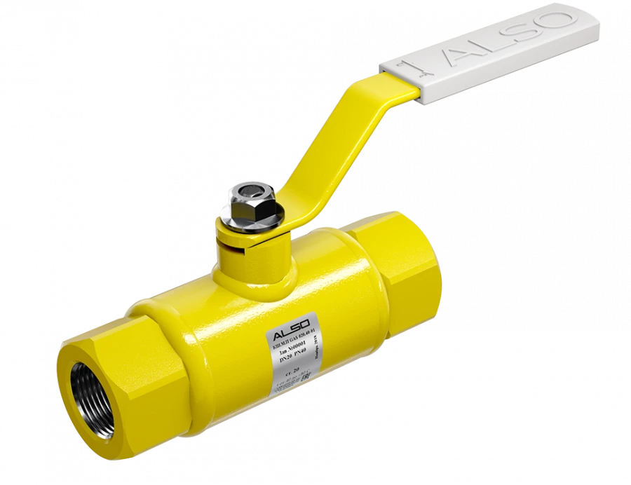 صمام كروي فولاذي ملحوم بالكامل من سلسلة GAS DN25 PN40