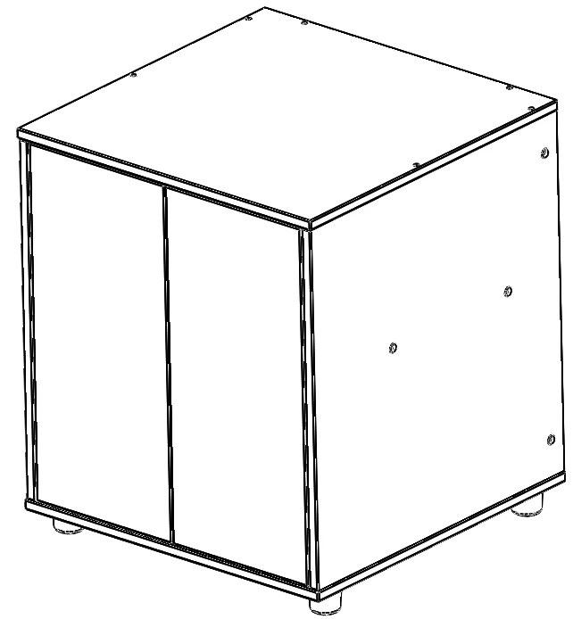 Стенка модульная детская, модуль СМД. 16
