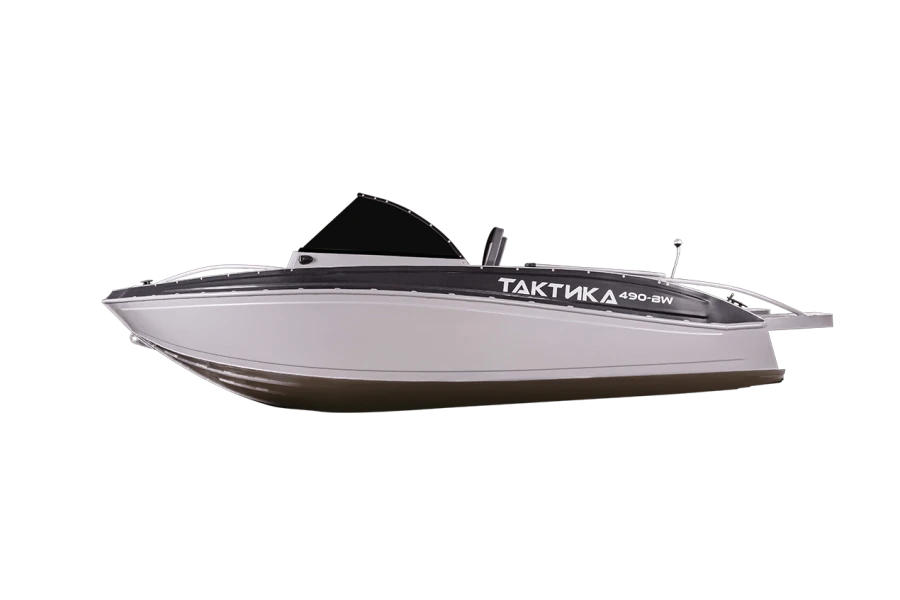 Лодка моторная алюминиевая "Тактика-490BW"