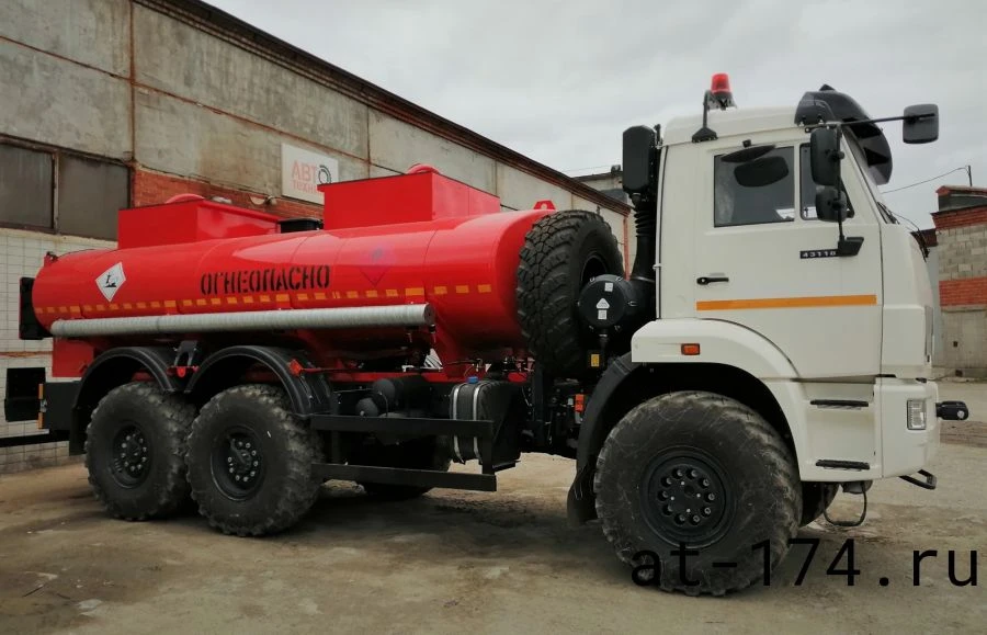 Автотопливозаправщик АТЗ на шасси КАМАЗ 43118