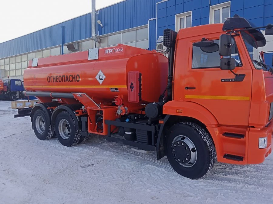 Автотопливозаправщик АТЗ-10, тип TK364010 (модификация 4693А7) на шасси КАМАЗ KAMAZ-018/2011/TRCU-3axle-102 модификаций КАМАЗ-65