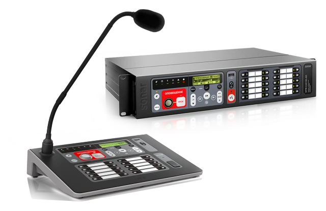 جهاز التحكم في إنذار الحريق Sonar SPM-C20085-DW