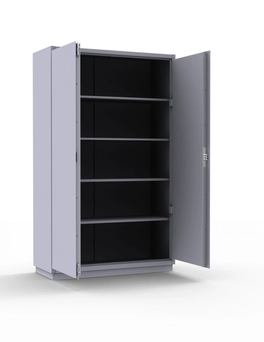 Шкаф металлический, размер 1600х970х400 мм