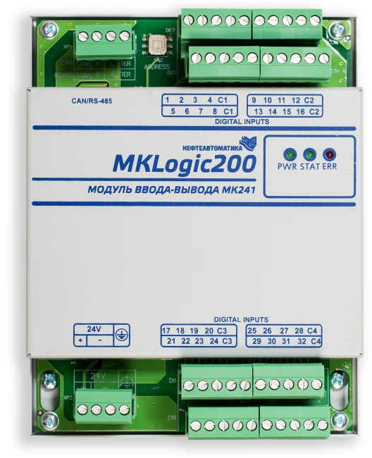 Контроллер программируемый логический MKLogic200®. Модуль ввода-вывода MK241