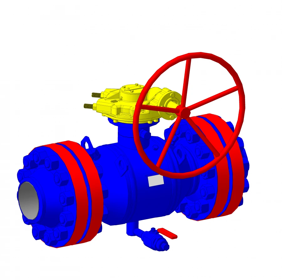 صمام كروي DN150 PN16 للسوائل العدوانية وغير العدوانية
