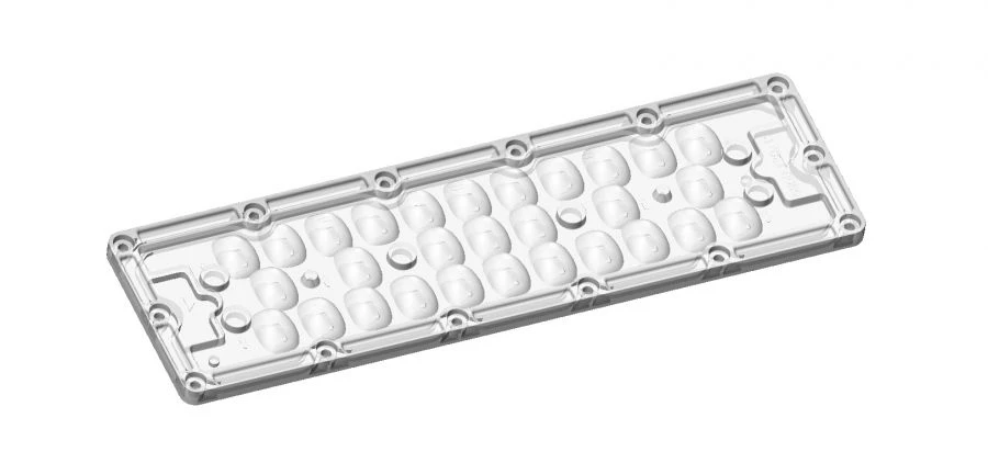 LED Lens for Street Lighting AMT-ST-236x70-5050-130x15