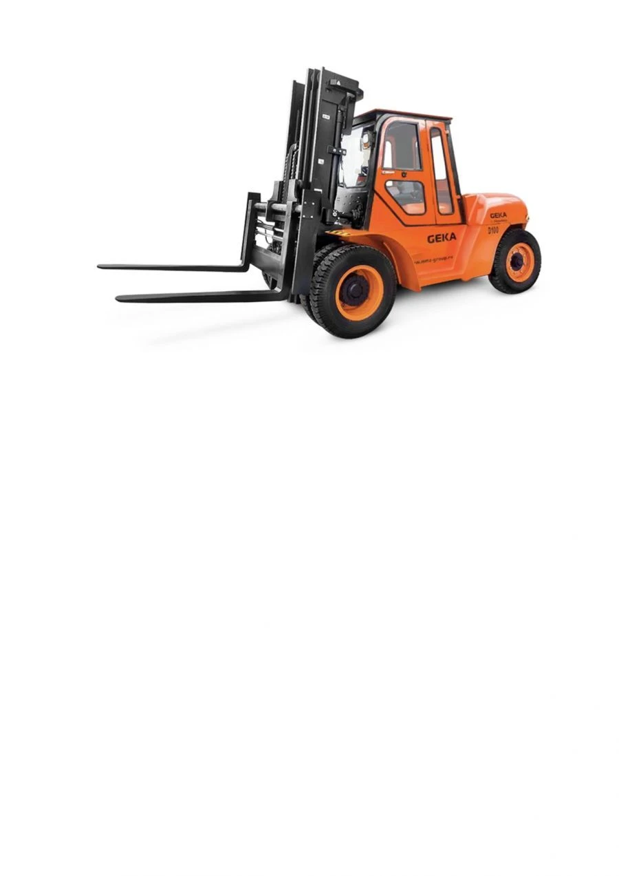 رافعة شوكية GEKA D60 مع نقل هيدروميكانيكي ومحرك MMZ D-245