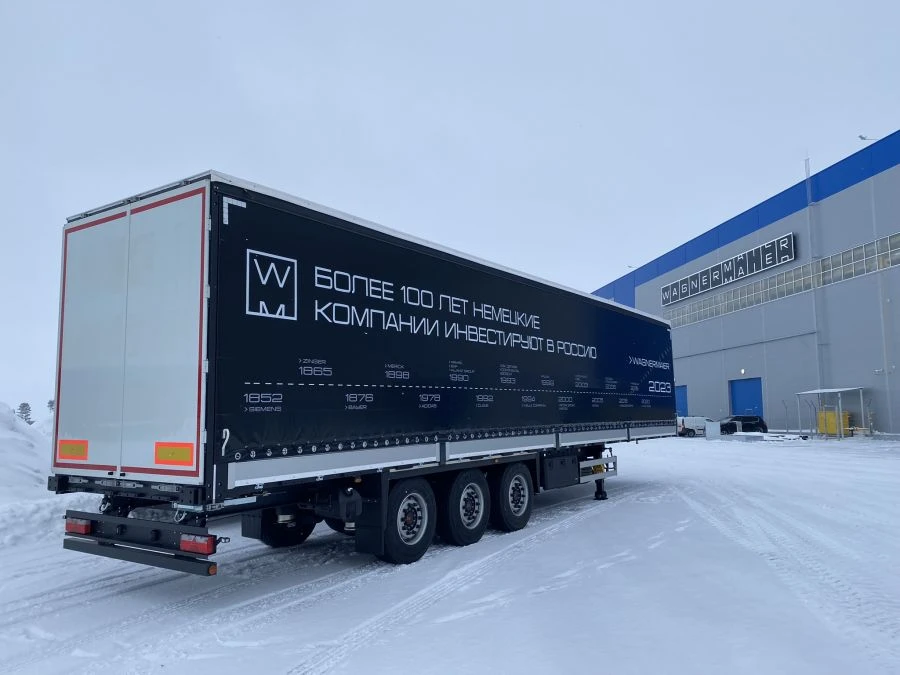 Полуприцеп шторный WAGNERMAIER, тип W T3, модификация CRL3 FOR A LONG TIME, в исполнении: платформа без бортов, с распашными вор