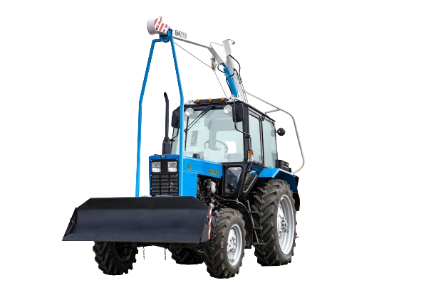 BM-205D-02 Drilling and Crane Machine on MTZ-92 Chassis