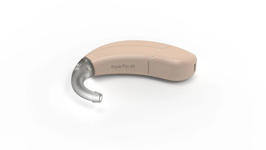 Digital Programmable Behind-the-Ear Hearing Aid "Runa Pro" Model "Runa Pro 4S