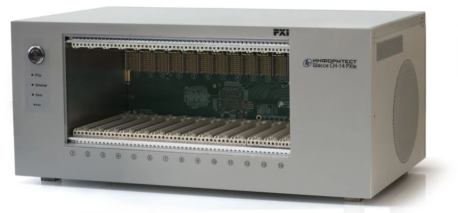 هيكل PXIe عالي الأداء لـ 14 وحدة - СН-14 PXIe