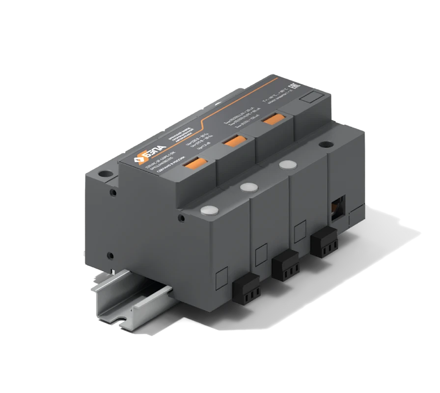 جهاز حماية من ارتفاع الجهد الكهربائي 220VAC-3F-LNPE-DK