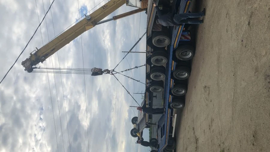 Полуприцеп Novus Trailer 98778-10, 98778-30 c пневматической или рессорной подвеской, рабочей тормозной системой с АБС (ЕБС), ко