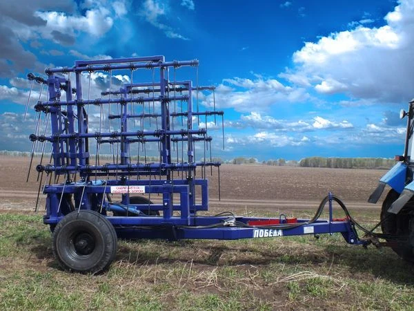 Борона зубовая гидрофицированная тяжелая БЗГТ-9 "ПОБЕДА"