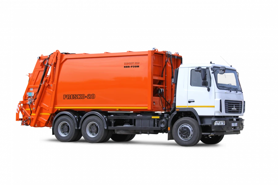 Rear Loading Garbage Truck Presko 20 (KBR-P20M)