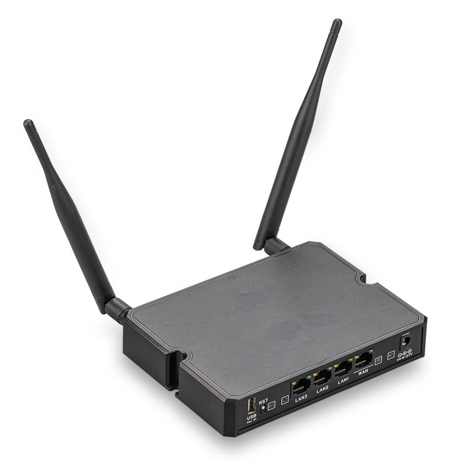 جهاز التوجيه 4G مع مودمين مدمجين LTE Cat.4، Kroks Rt-Cse DM m4 U
