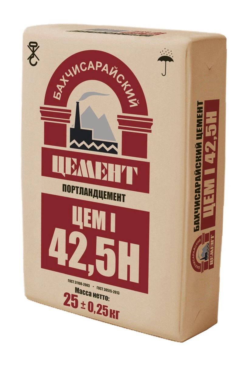 أسمنت بورتلندي عالي القوة من النوع CEM I 42.5N للبناء