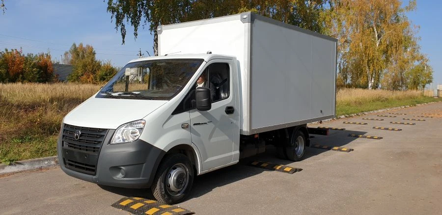 Cargo Truck with Technical Additional Full Mass Below 3.5 Tons, Type 2788, Modification 278856 on GAZeLLe NEX Chassis