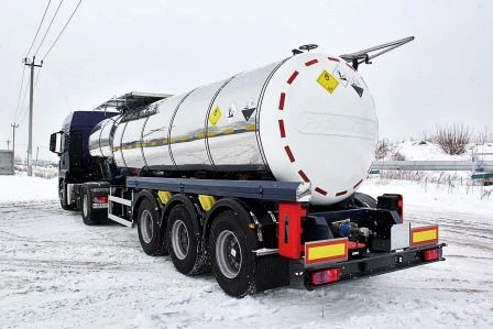 Полуприцеп-цистерна ППЦХ-968810-32 для перевозки химии