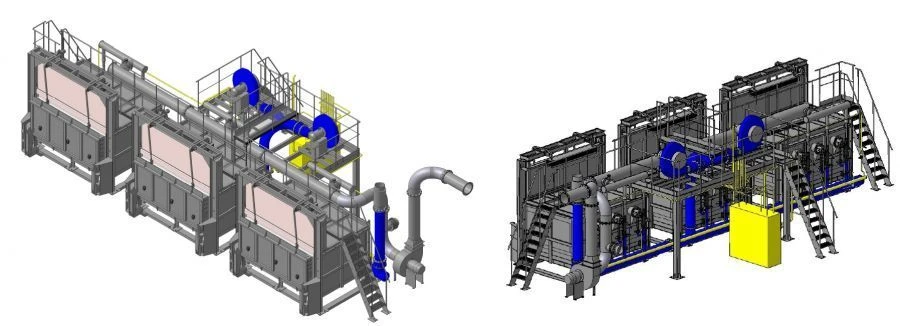 Gas Thermal Furnace PGT for Heat Treatment