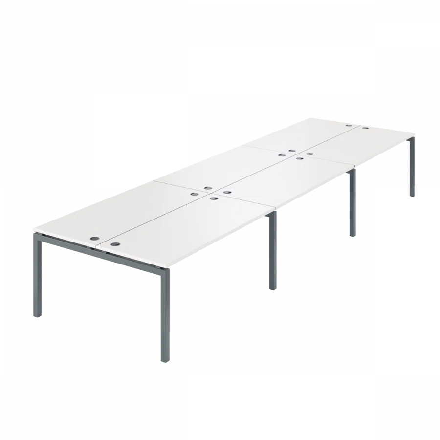 طاولة مزدوجة على إطار معدني SMC6-P-18K.120.Pr50