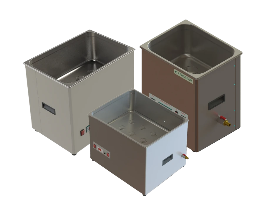 Ultrasonic Cleaning System for Parts Degreasing - Kристалл-50