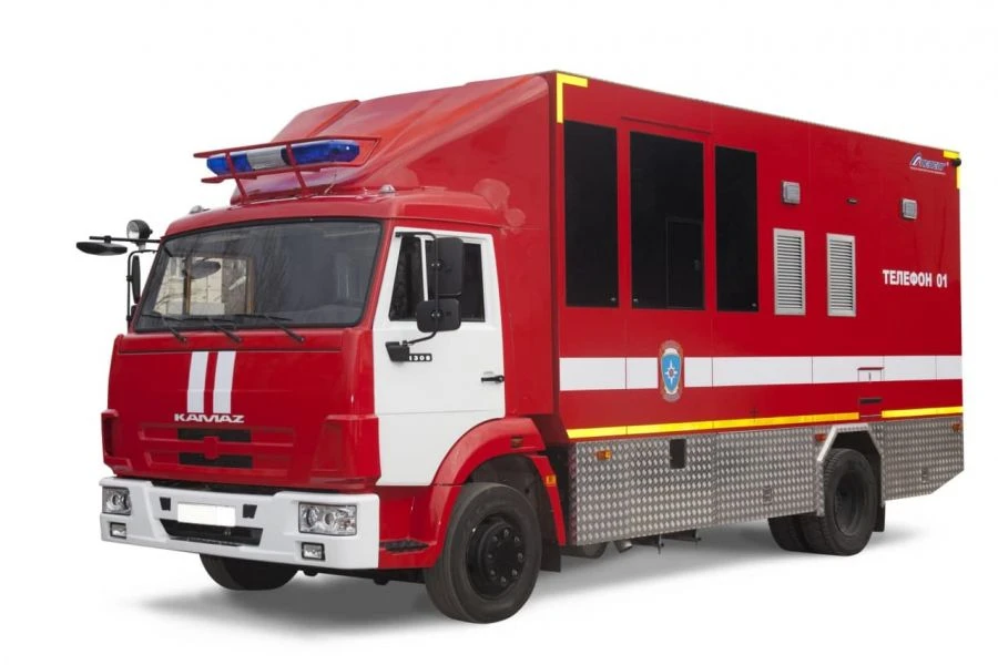 Пожарный автомобиль-база газодымозащитной службы АБГ 3 (4308)