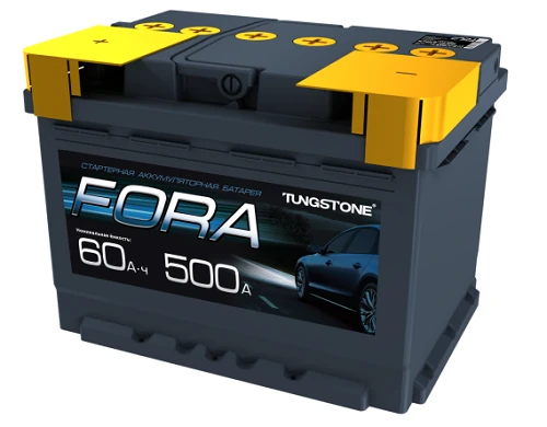 بطارية FORA 6СТ-60 12V الرصاصية