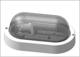 Farplast Oval NBO 23-60-005 IP44 White Body LED Light
