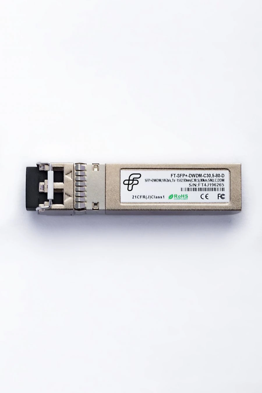 Приемопередатчик оптический (трансивер) FT-SFP+-DWDM-XXX-80-D