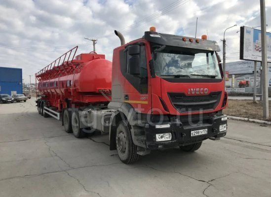 نصف مقطورة خزانات PPC-40 طراز 96107 لنقل المنتجات النفطية