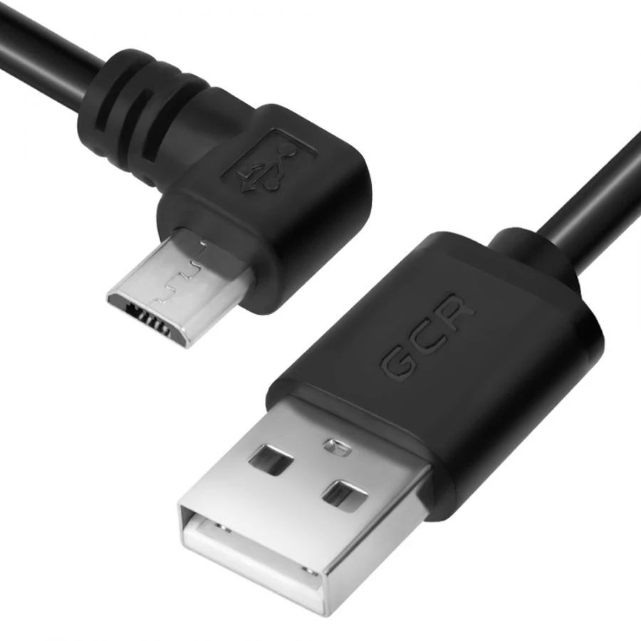 كابل MicroUSB مع موصل مائل، موديل GCR-UA5