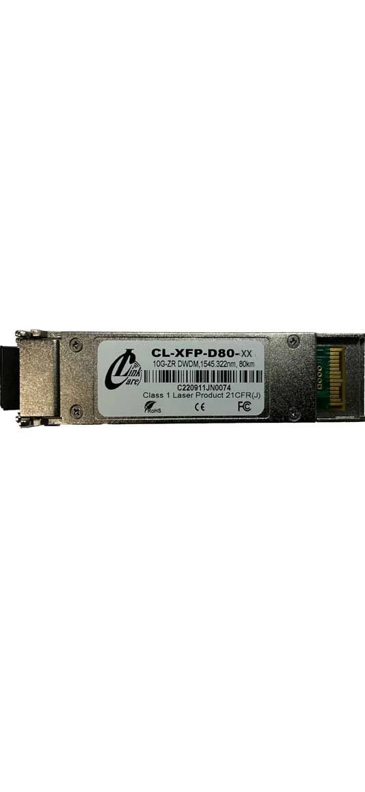 ناقل CL-XFP-D80-XX بسرعة 10Gb/s لنقل البيانات عالية السرعة