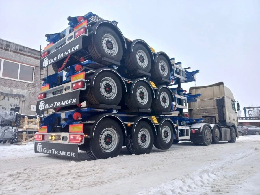 Полуприцеп-контейнеровоз трехосный, модификация CS-453GN