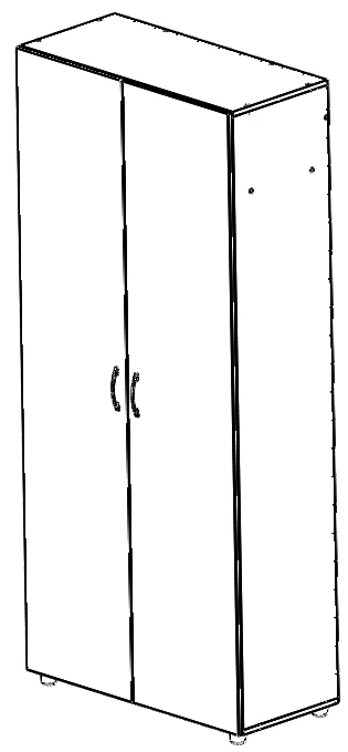 Стенка модульная, модуль СМД.14