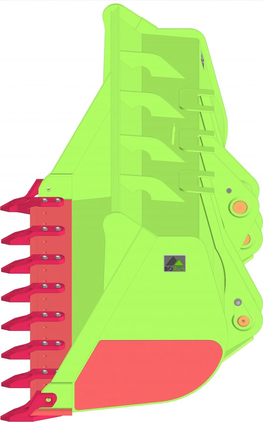 دلو قياسي بسعة 3.3 م³ لجهاز JGM-757