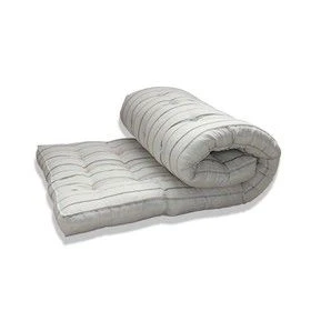 Cotton-Filled Mattress Protectors with Synthetic Fabric Top by TK "Bagira