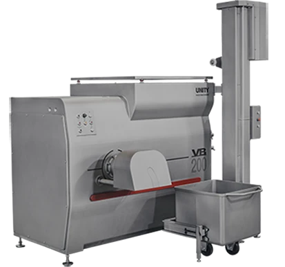 Angular Meat Grinder for Frozen Blocks B-200