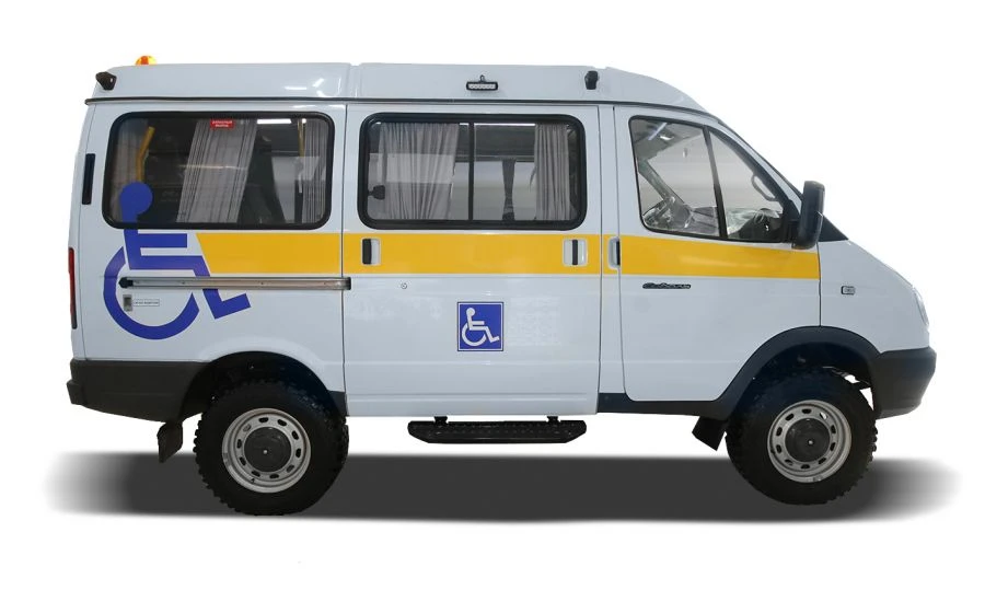 Specialized Vehicle for Transporting Disabled Individuals, Type 38406A, Modification 384051, M2, M2G
