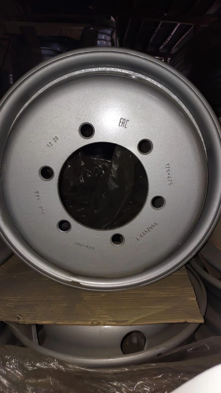 Steel Disc Wheel 506.3101012 for Heavy-Duty Vehicles