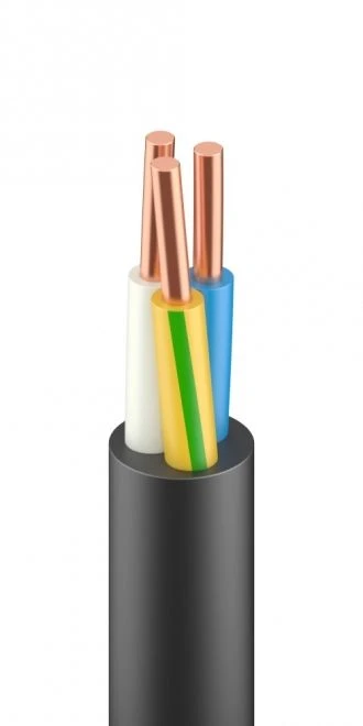 كابل الطاقة VVGng(A)-LS منخفض الدخان مع عزل PVC