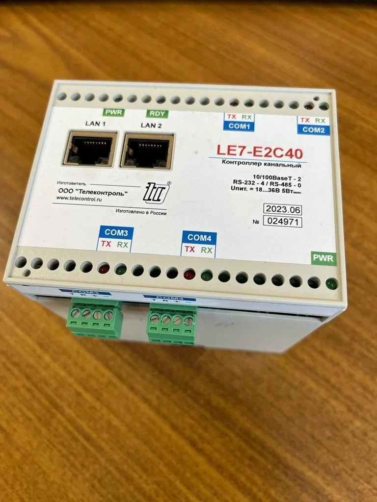 وحدة التحكم LE7-E2C40 للاتصالات الصناعية