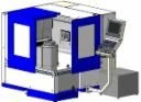 4-координатный обрабатывающий центр МЦ-200 с горизонтальным шпинделем для обработки деталей 200*200*200 мм